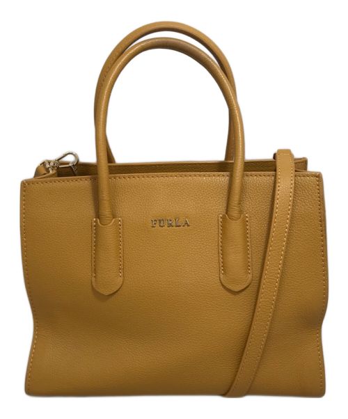 FURLA（フルラ）FURLA (フルラ) 2WAYバッグ ブラウンの古着・服飾アイテム