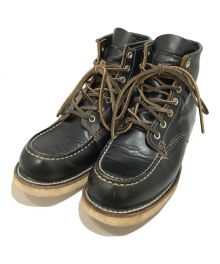 RED WING（レッドウィング）の古着「アイリッシュセッター 6インチモック」｜ブラック