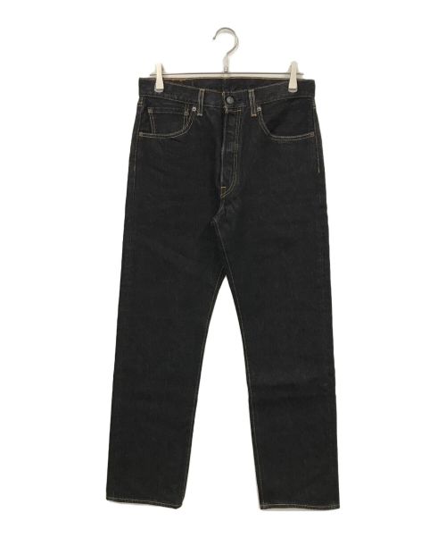 LEVI'S（リーバイス）LEVI'S (リーバイス) 未洗いShrink To Fitデニムパンツ ブラック サイズ:81cm(w32)の古着・服飾アイテム