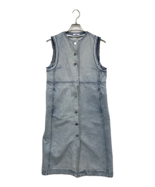 IHNN（イン）IHNN (イン) LONG DENIM DRESS インディゴ サイズ:Sの古着・服飾アイテム