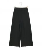 AKIRA NAKAアキラナカ）の古着「Tara back line knit pants BK」｜ブラック