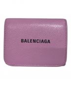 BALENCIAGAバレンシアガ）の古着「CASH ZIP MINI WALLET」｜ピンク