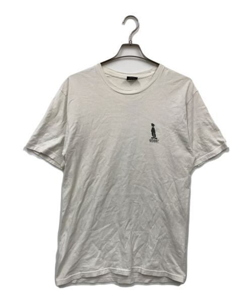 stussy（ステューシー）stussy (ステューシー) Tシャツ ベージュ サイズ:Mの古着・服飾アイテム