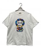 A BATHING APEアベイシングエイプ）の古着「プリントTシャツ」｜ホワイト