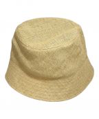 kijima takayukiキジマタカユキ）の古着「PAPER CLOTH BUCKET HAT」｜ブラック