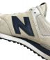 中古・古着 NEW BALANCE (ニューバランス) ローカットスニーカー グレー サイズ:25：5000円