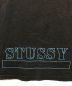 中古・古着 stussy (ステューシー) 迷彩SロゴTシャツ ブラック サイズ:M：5000円