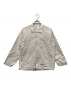 MHLエムエイチエル）の古着「COTTON LINEN OXFORD シャツ」｜ホワイト