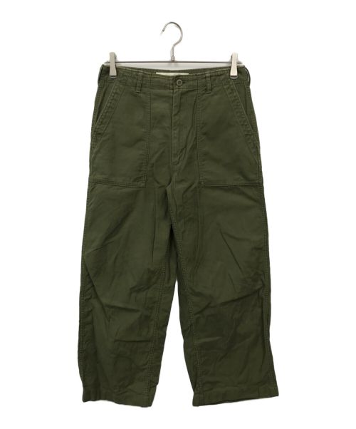 THE SHINZONE（ザ シンゾーン）THE SHINZONE (ザ シンゾーン) WASHED BAKER PANTS オリーブ サイズ:36の古着・服飾アイテム