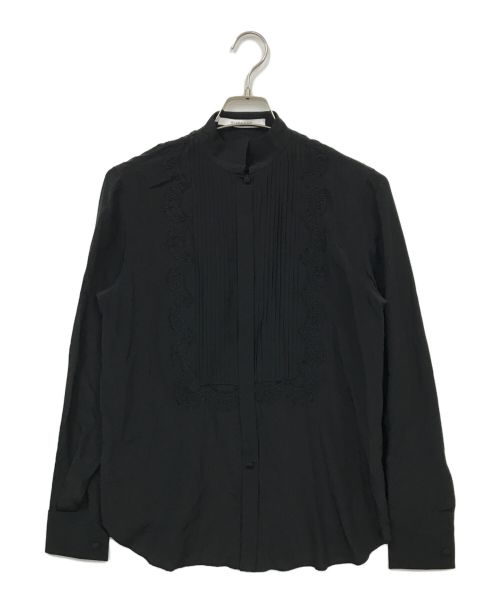 GIVENCHY（ジバンシィ）GIVENCHY (ジバンシィ) フリルシャツ ブラック サイズ:36の古着・服飾アイテム