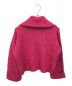 SAYAKA DAVIS (サヤカ デイヴィス) Knit Big Collar Pol レッド サイズ:XS：11000円