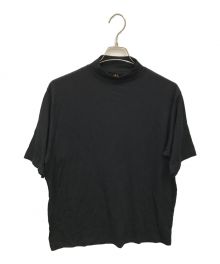 BATONER（バトナ―）の古着「Wool Mock Tee WIDE」｜ブラック