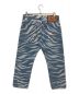 LEVI'S (リーバイス) CLOT (クロット) 総柄デニムパンツ ブルー サイズ:W32 未使用品：12000円