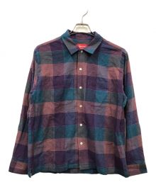 SUPREME（シュプリーム）の古着「Plaid Flannel Shirt」｜パープル