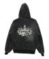 9090 (9090) King Logo Vintage Denim Hoodie ブラック サイズ:M：13000円