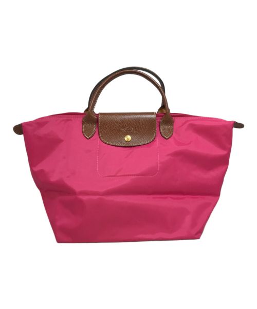 LONGCHAMP（ロングチャンプ）LONGCHAMP (ロンシャン) プリアージュトートバッグ ショッキングピンクの古着・服飾アイテム