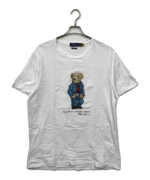 POLO RALPH LAUREN（ポロ・ラルフローレン）POLO RALPH LAUREN (ポロ・ラルフローレン) ポロベアTシャツ ホワイト サイズ:XLの古着・服飾アイテム