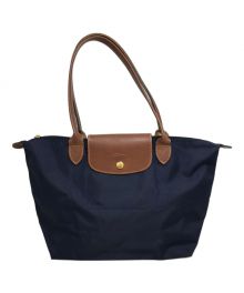 LONGCHAMP（ロンシャン）の古着「プリアージュ」｜ネイビー