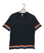 LOEWEロエベ）の古着「レインボーロゴTシャツ」｜ブラック