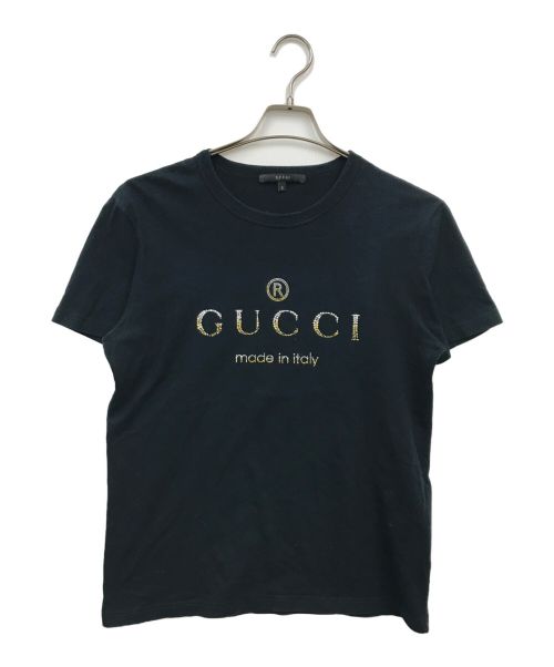 GUCCI（グッチ）GUCCI (グッチ) Tシャツ ブラック サイズ:Sの古着・服飾アイテム