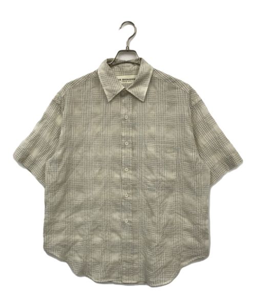 THE SHINZONE（ザ シンゾーン）THE SHINZONE (ザ シンゾーン) SHEER WIDE SHIRTS ベージュ サイズ:FOの古着・服飾アイテム