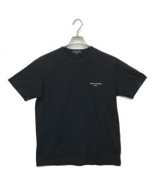 COMME des GARCONS HOMME（コムデギャルソン オム）の古着「綿天竺プリントTシャツ」｜ブラック