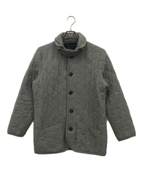 MACKINTOSH（マッキントッシュ）MACKINTOSH (マッキントッシュ) キルティングウールコート グレー サイズ:Mの古着・服飾アイテム