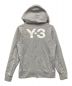 Y-3 (ワイスリー) クラシックロゴパーカー グレー サイズ:L：8000円