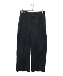 6(ROKU) BEAUTY&YOUTH（ロク ビューティーアンドユース）の古着「MULTI STRIPE PANTS」｜ネイビー