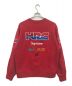 SUPREME (シュプリーム) FOX RACING (フォックスレーシング) クルーネックスウェット レッド サイズ:L：14000円