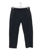 AOUREアウール）の古着「LINATE SETUP PANTS」｜ブラック