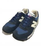 NEW BALANCEニューバランス）の古着「ローカットスニーカー」｜ブルー