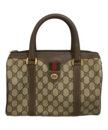 GUCCI（グッチ）の古着「ミニボストンバッグ」｜ベージュ