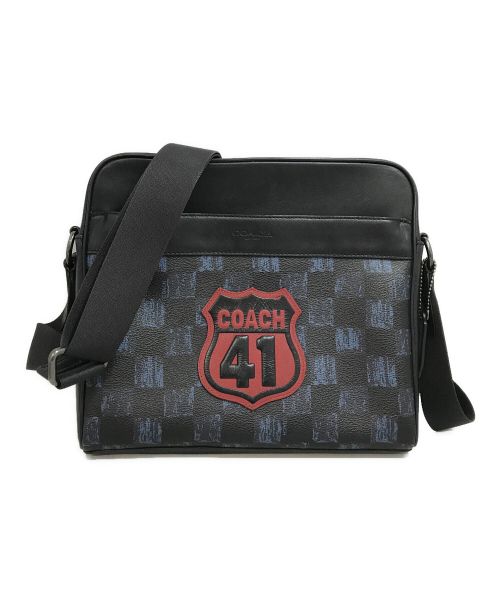 COACH（コーチ）COACH (コーチ) ショルダーバッグ ネイビーの古着・服飾アイテム