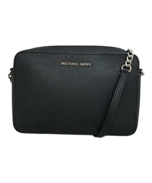 MICHAEL KORS（マイケルコース）MICHAEL KORS (マイケルコース) ショルダーバッグ ブラックの古着・服飾アイテム