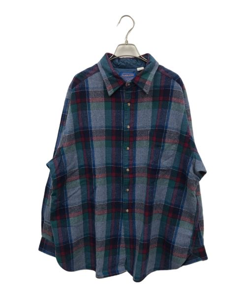 PENDLETON（ペンドルトン）PENDLETON (ペンドルトン) ネルシャツ ブルー サイズ:2Xの古着・服飾アイテム