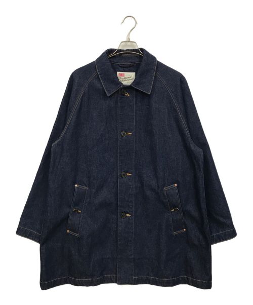 Traditional Weatherwear（トラディショナルウェザーウェア）Traditional Weatherwear (トラディショナルウェザーウェア) UNIONWEAR WORK COAT 002D インディゴ サイズ:40の古着・服飾アイテム