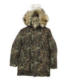 WOOLRICH×Aime Leon Dore（ウールリッチ×エメ レオン ドレ）の古着「CAMO JQD PARKA」｜ベージュ