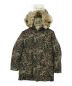 WOOLRICH（ウールリッチ）の古着「CAMO JQD PARKA」｜ベージュ