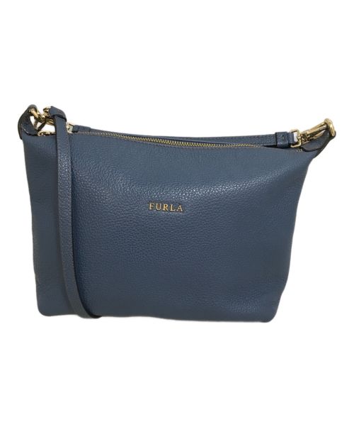 FURLA（フルラ）FURLA (フルラ) ショルダーバッグ ブルーの古着・服飾アイテム