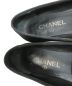 中古・古着 CHANEL (シャネル) ラメココマークオペラシューズ ブラック サイズ:36：30000円