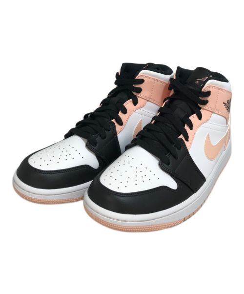 NIKE（ナイキ）NIKE (ナイキ) AIR JORDAN 1 MID CRIMSON TINT ピンク×ホワイト サイズ:27.5の古着・服飾アイテム