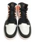 中古・古着 NIKE (ナイキ) AIR JORDAN 1 MID CRIMSON TINT ピンク×ホワイト サイズ:27.5：12000円