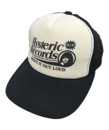 Hysteric Glamour（ヒステリックグラマー）の古着「メッシュキャップ」｜ブラック