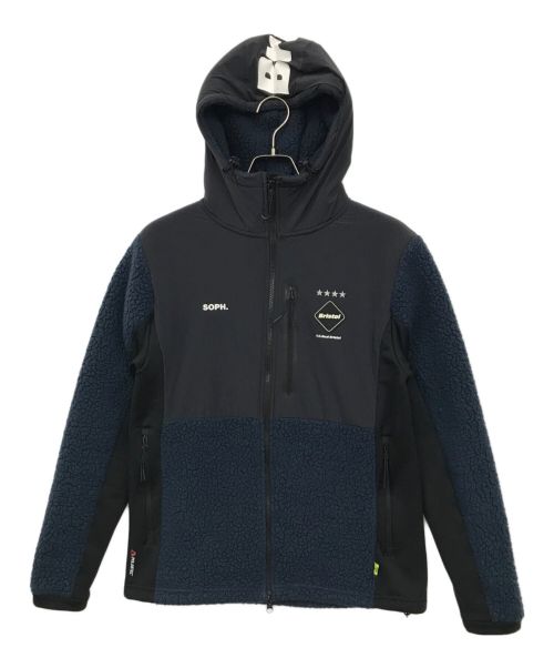 F.C.R.B.（エフシーアールビー）F.C.R.B. (エフシーアールビー) POLARTEC FLEECE HYBRID BLOUSON ネイビー サイズ:Sの古着・服飾アイテム