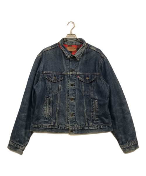 LEVI'S（リーバイス）LEVI'S (リーバイス) ネルライナーデニムジャケット インディゴ サイズ:48Lの古着・服飾アイテム