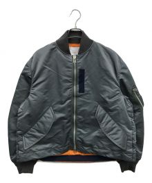 sacai（サカイ）の古着「NYLON TWILL BLOUSON」｜グレー