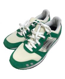 asics（アシックス）の古着「ローカットスニーカー」｜グリーン