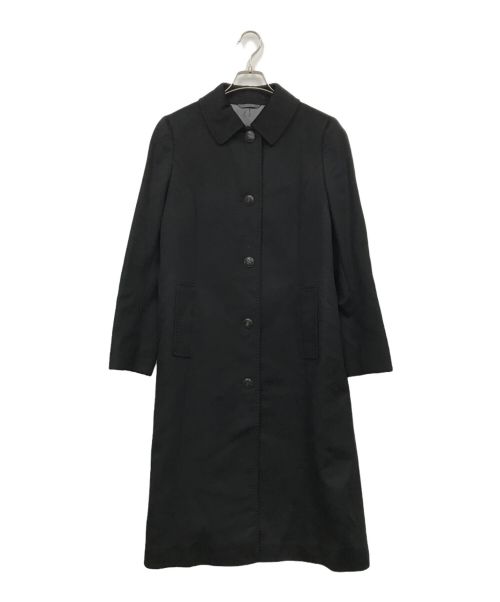 Aquascutum（アクアスキュータム）Aquascutum (アクアスキュータム) コート ブラック サイズ:6の古着・服飾アイテム