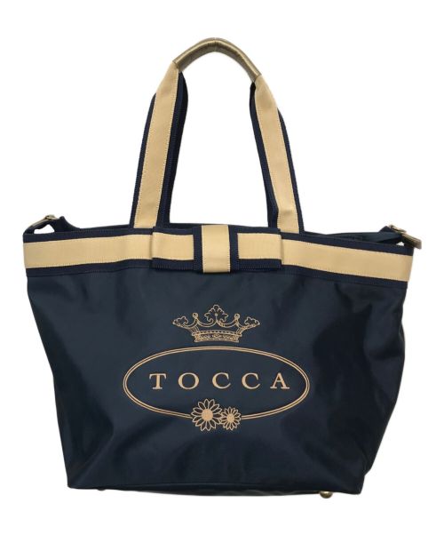 TOCCA（トッカ）TOCCA (トッカ) トートバッグ ネイビーの古着・服飾アイテム